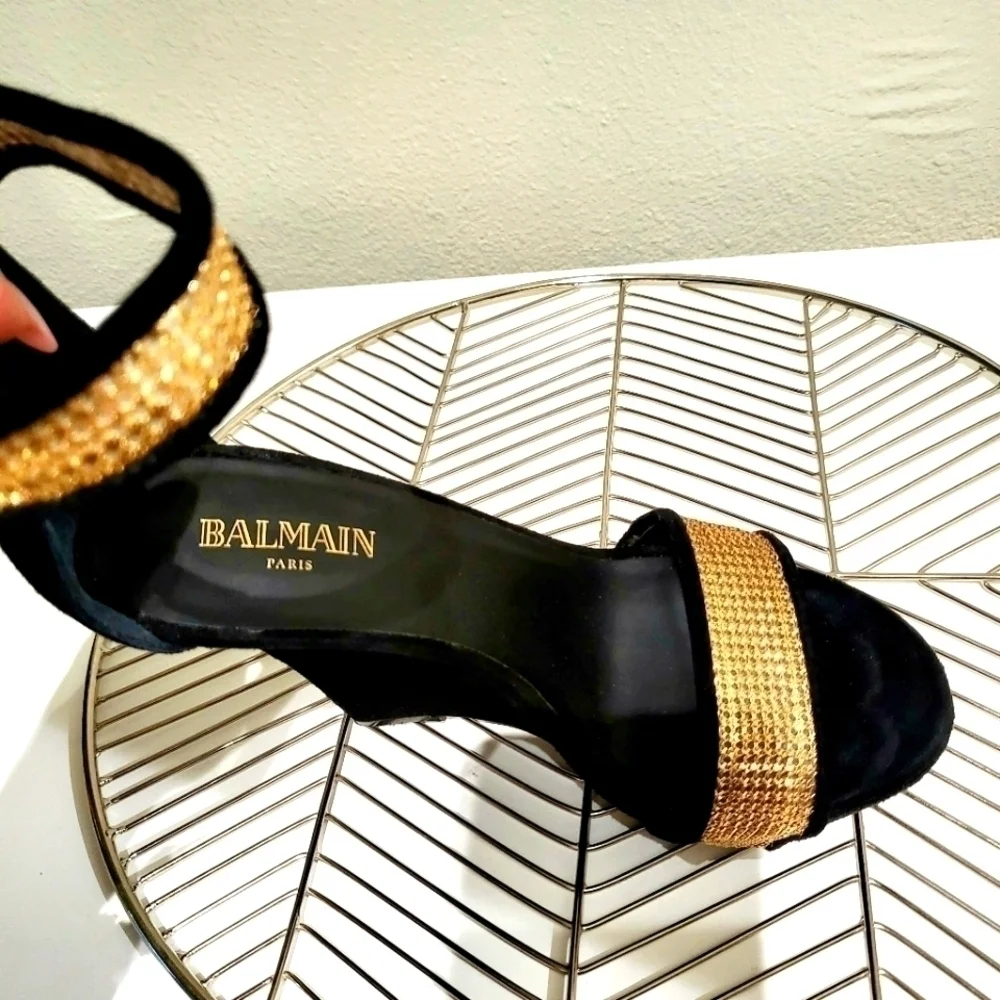 Balmain | Samara Crystal Wedge